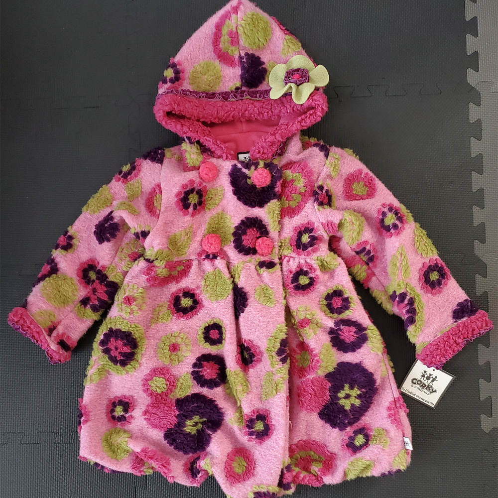 Corky and Company Girls Hooded Winter Coat